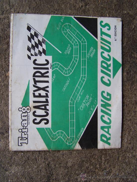 Juguetes antiguos: Racing circuits, catalogo de circuitos - Foto 1