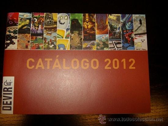 Juguetes antiguos: CATALOGO JUEGOS SOBREMESA ** DEVIR 2012 ** - Foto 1