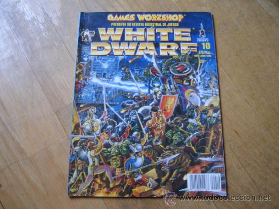 Juguetes antiguos: Revista WHITE DWARF N&uacute;mero 10 -espa&ntilde;ol- Games Workshop - Mayo/Junio 1995