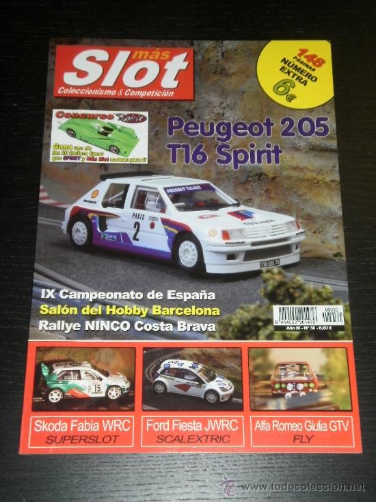 Juguetes antiguos: MAS SLOT N&ordm;. 30 - SCALEXTRIC - NINCO - CARRERA - FLY - TEAM SLOT