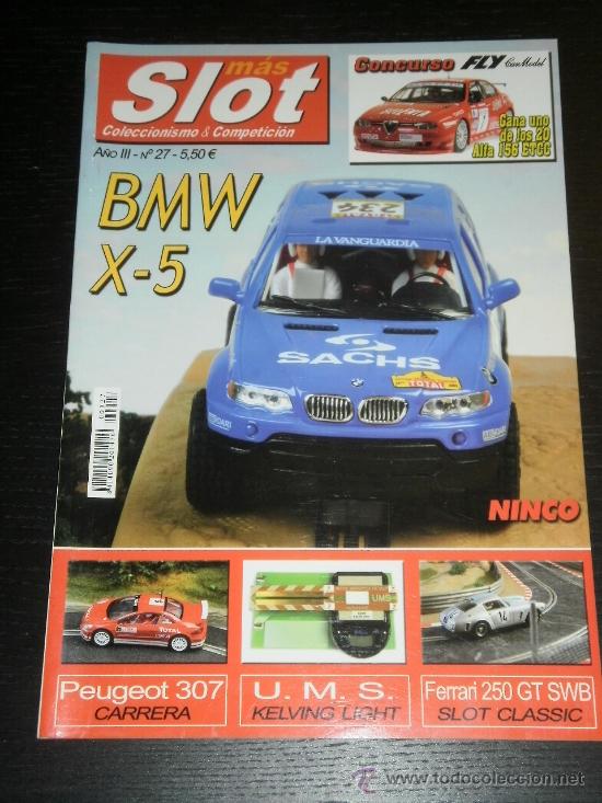 Juguetes antiguos: MAS SLOT N&ordm;.27 - SCALEXTRIC - NINCO - CARRERA - FLY - TEAM SLOT