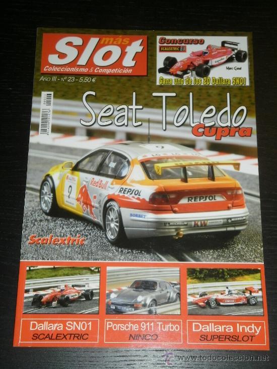 Juguetes antiguos: MAS SLOT N&ordm;.23 - SCALEXTRIC - NINCO - CARRERA - FLY - TEAM SLOT