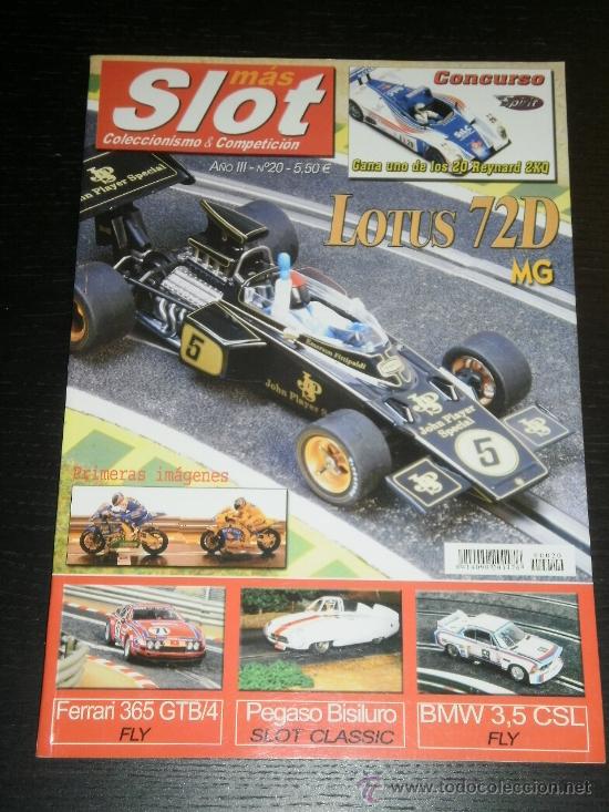 Juguetes antiguos: MAS SLOT N&ordm;.20 - SCALEXTRIC - NINCO - CARRERA - FLY - TEAM SLOT