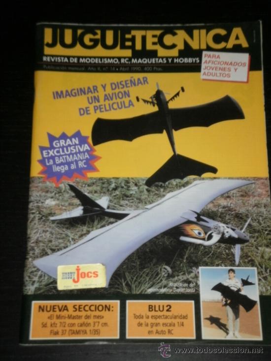 Old Toys: JUGUETECNICA N&ordm;. 14 - REVISTA DE MODELISMO, RC, MAQUETAS Y HOBB