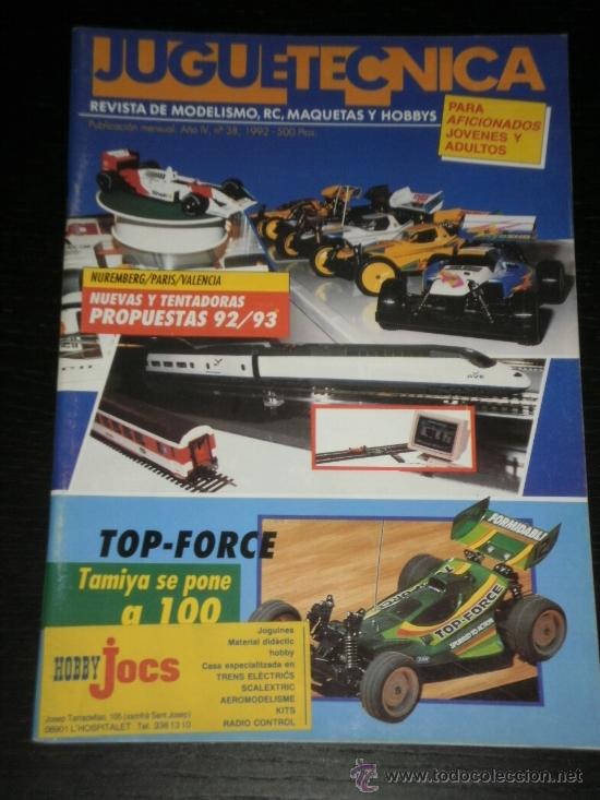 Old Toys: JUGUETECNICA N&ordm;. 38 - REVISTA DE MODELISMO, RC, MAQUETAS Y HOBB