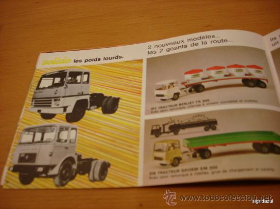 Juguetes antiguos: SOLIDO CATALOGO ORIGINAL 1972 - Foto 5