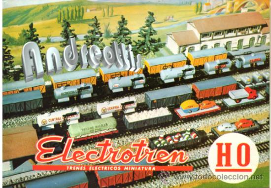 Old Toys: CATALOGO ELECTROTREN H 0. TRENES ELECTRICOS MINIATURA. A&Ntilde;O: 1963