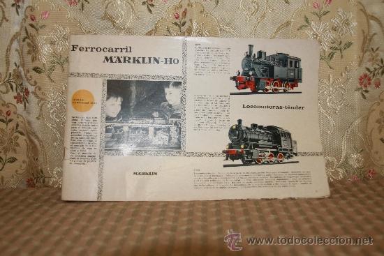 Old Toys: 2432- CATALOGO DE TRENES Y ACCESORIOS MAKLIN H0. A&Ntilde;OS 80.