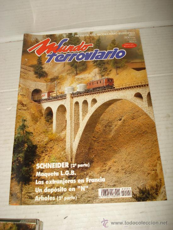 Old Toys: MUNDO FERROVIARIO . Revista del Modelismo Europeo N&ordm;4 de 1993