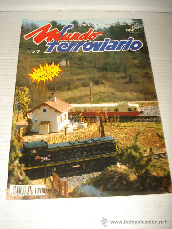 Old Toys: MUNDO FERROVIARIO . Revista del Modelismo Europeo N&ordm;7 de 1993