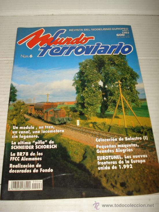 Old Toys: MUNDO FERROVIARIO . Revista del Modelismo Europeo N&ordm; 6 de 1994