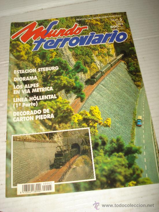 Old Toys: MUNDO FERROVIARIO . Revista del Modelismo Europeo N&ordm; 5 de 1993
