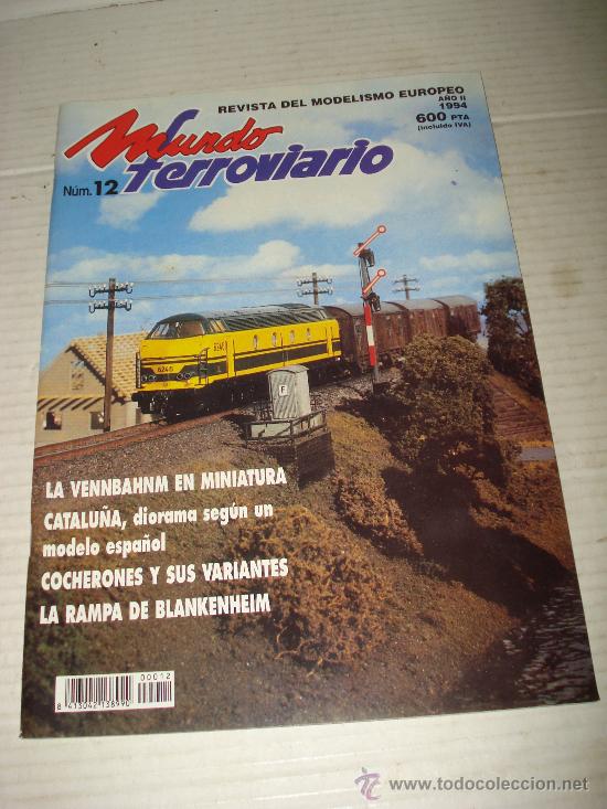 Old Toys: MUNDO FERROVIARIO . Revista del Modelismo Europeo N&ordm; 12 de 1994
