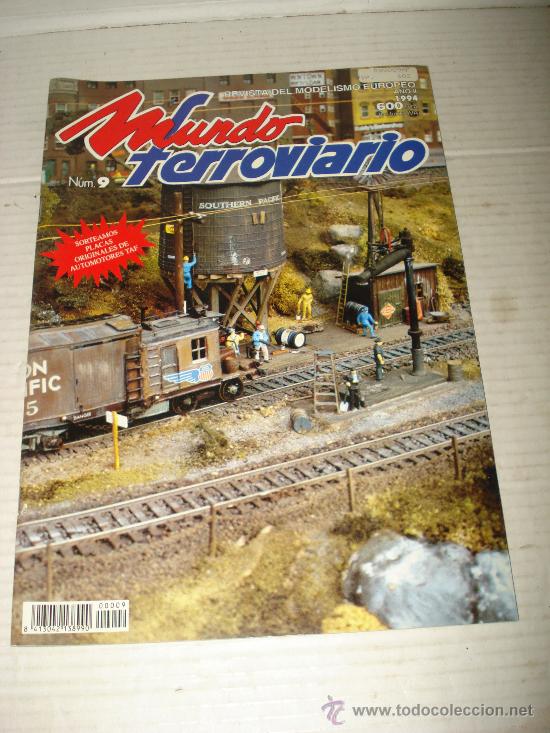 Old Toys: MUNDO FERROVIARIO . Revista del Modelismo Europeo N&ordm; 9 de 1994