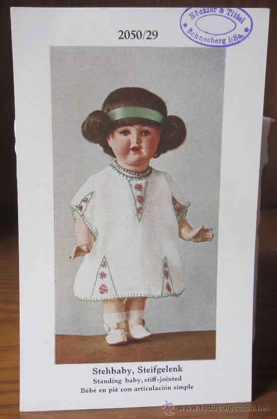 Brinquedos antigos: MU&Ntilde;ECA STEHBABY,STEIFGELENK,GERMANY,PARA LA EXPORTACI&Oacute;N,A&Ntilde;OS 20