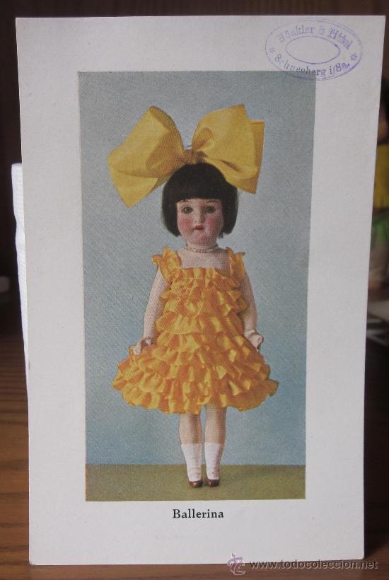 Brinquedos antigos: MU&Ntilde;ECA BALLERINA,GERMANY,PARA LA EXPORTACI&Oacute;N,A&Ntilde;OS 20