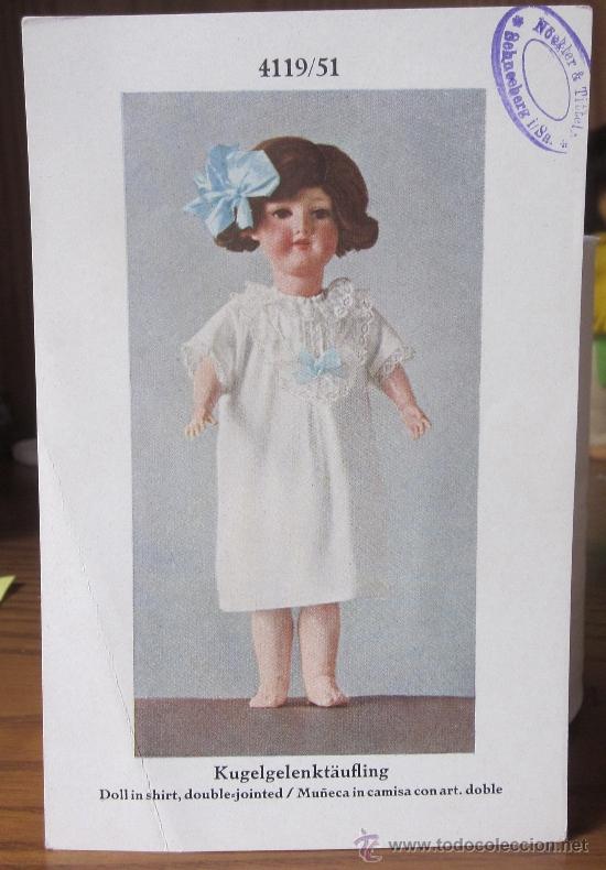 Brinquedos antigos: MU&Ntilde;ECA KUGELGELENKT&Auml;UFLING,GERMANY,PARA LA EXPORTACI&Oacute;N,A&Ntilde;OS 20