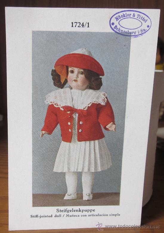 Brinquedos antigos: MU&Ntilde;ECA STEIFGELENKPUPPE,PARA LA EXPORTACI&Oacute;N,GERMANY,A&Ntilde;OS 20
