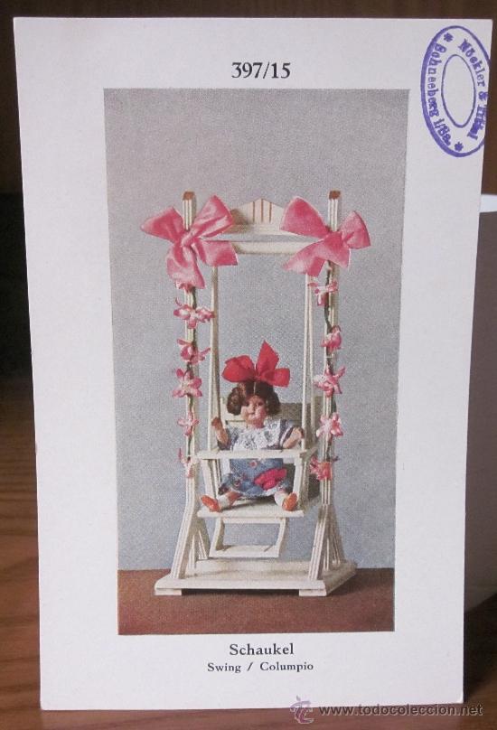 Brinquedos antigos: MU&Ntilde;ECA SCHAUKEL,GERMANY,PARA LA EXPORTACI&Oacute;N,A&Ntilde;OS 20