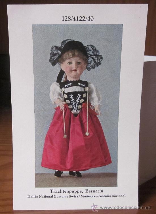 Brinquedos antigos: MU&Ntilde;ECA TRACHTENPUPPE,BERNERIN,GERMANY,PARA LA EXPORTACI&Oacute;N,A&Ntilde;OS 20