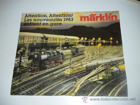 Brinquedos antigos: CATALOGO MARKLIN 1983 INCLUYE LISTADO DE PRECIOS