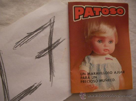 Jouets Anciens: ANTIGUO CATALOGO PATOSO - ENVIO GRATIS ESPA&Ntilde;A