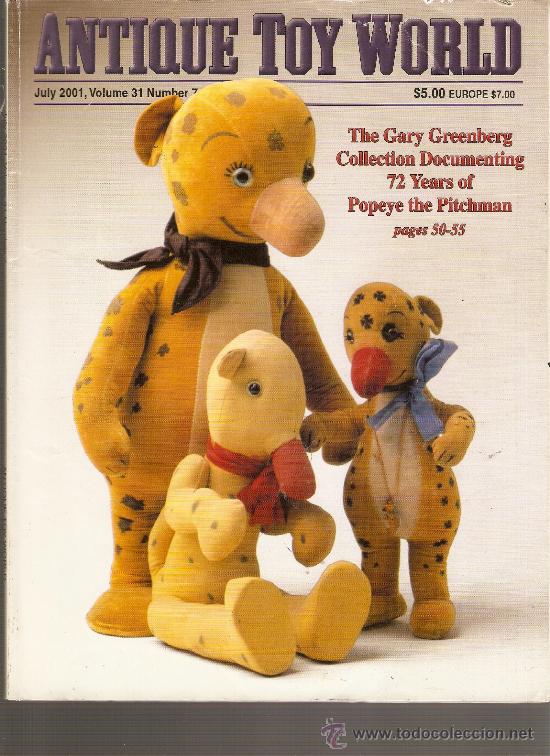 Brinquedos antigos: REVISTA ESPECIALIZADA SOBRE EL JUGUETE ANTIGUO-ANTIQUE TOY WORLD&rdquo; JULIO 2001