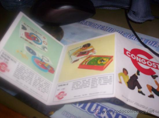 Jouets Anciens: CATALOGO CONGOST - PEQUE&Ntilde;O FORMATO EN ACORDEON - 1974
