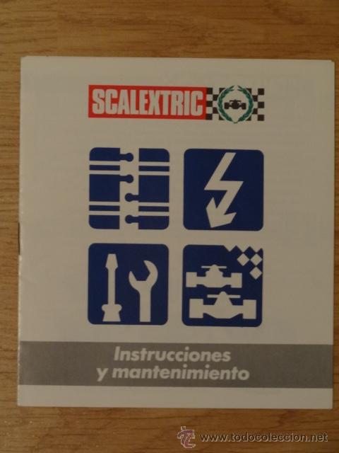 Giocattoli antichi: SCALEXTRIC - INSTRUCCIONES Y MANTENIMIENTO A&Ntilde;OS 80