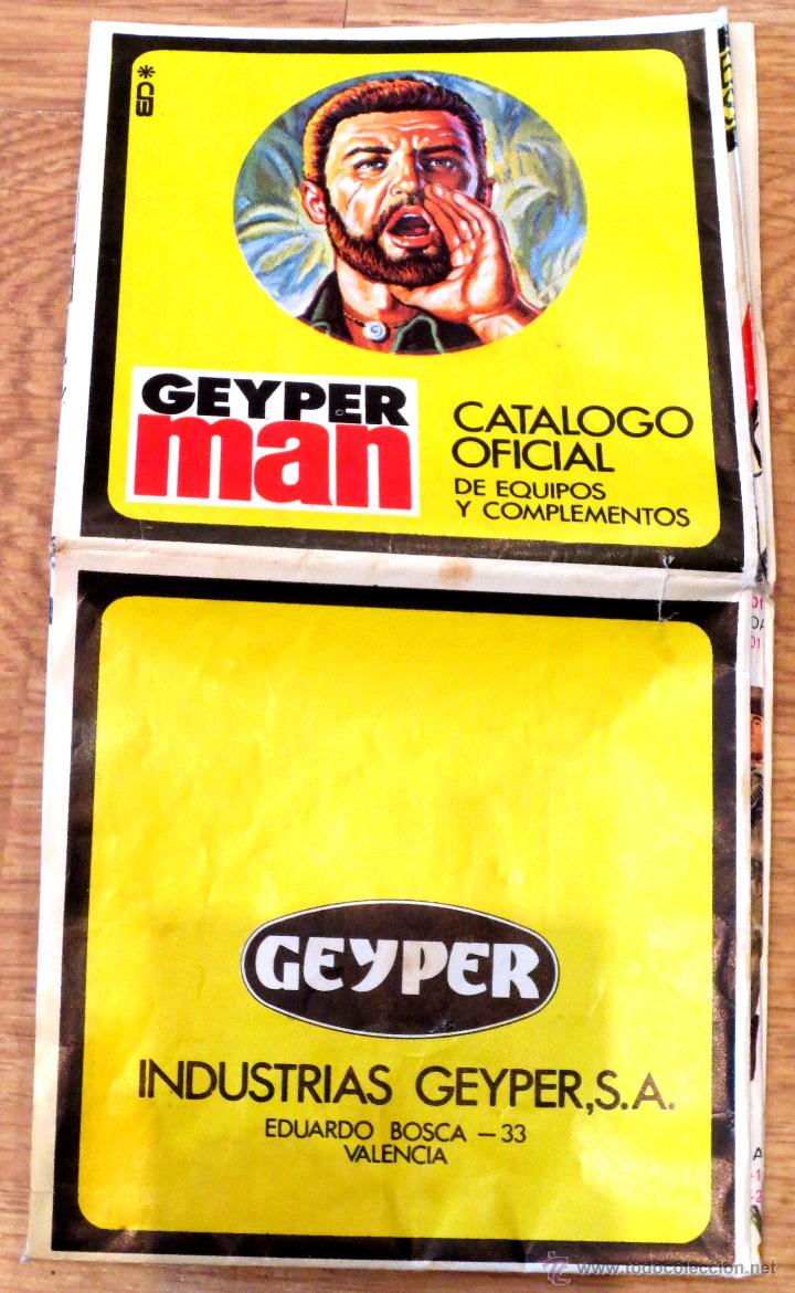 Brinquedos antigos: CAT&Aacute;LOGO OFICIAL DE EQUIPOS Y COMPLEMENTOS GEYPERMAN A&Ntilde;O 1977