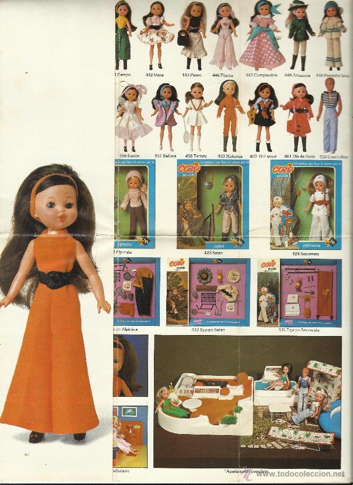 Juguetes antiguos: catalogo despegable mu&ntilde;ecas core - Foto 3