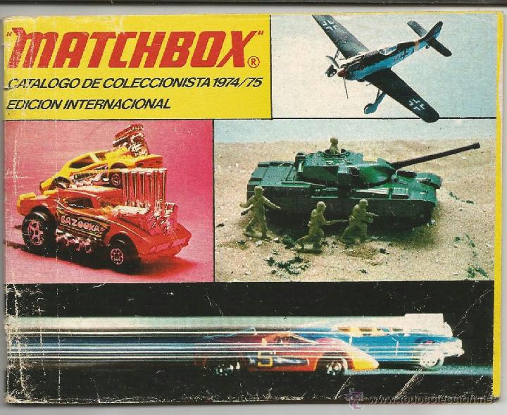 Old Toys: Cat&aacute;logo Matchbox 1974/75