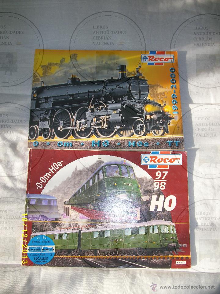 Brinquedos antigos: CATALOGOS ILUSTRADOS DE TRENES ROCO