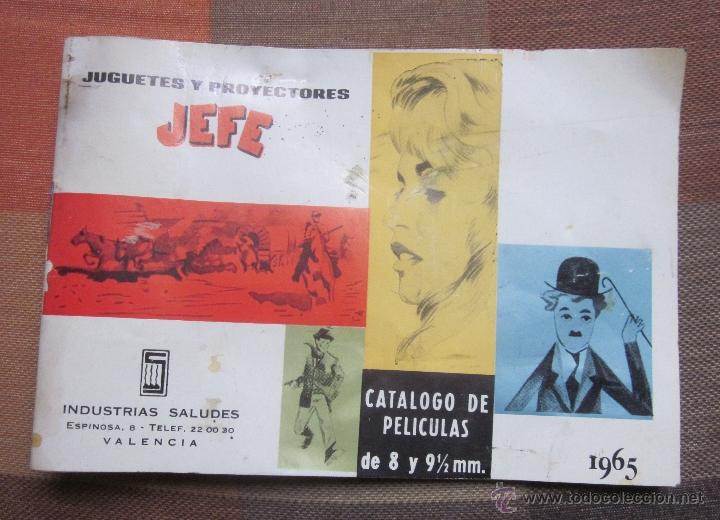 Brinquedos antigos: CAT&Aacute;LOGO DE JUGUETES Y PROYECTORES JEFE,SALUDES,A&Ntilde;O 1965