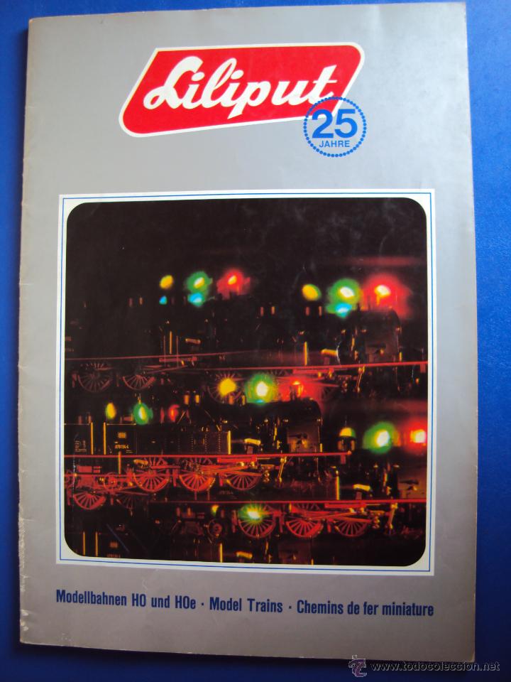 Brinquedos antigos: (CAT-802)CATALOGO LILIPUT 25 ANIVERSARIO Y LISTA DE PRECIOS, 1972,40 paginas
