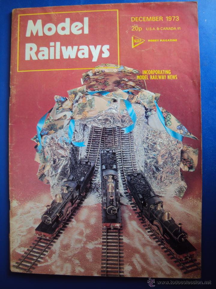 Brinquedos antigos: (CAT-803)MODEL RAILWAYS,DICIEMBRE 1973