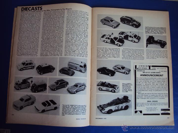 Juguetes antiguos: (CAT-807)SCALE MODELS DICIEMBRE 1978 - Foto 2