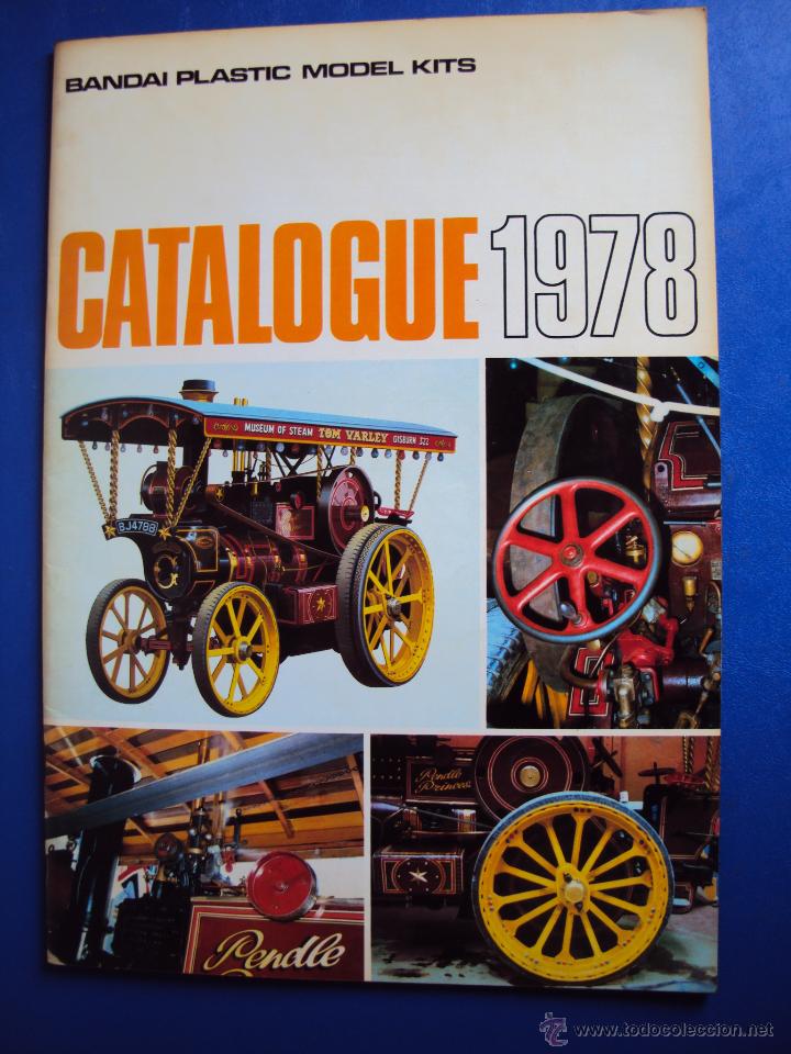 Brinquedos antigos: (CAT-808)CATALOGO 1978 BANDAI PLASTIC MODEL KITS,24 PAGINAS
