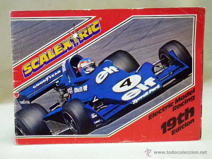 Antikes Spielzeug: CATALOGO, SCALEXTRIC, 19 EDITION, ELECTRIC MODEL RACING, 24 PAGINAS