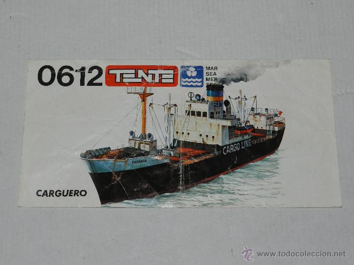 Juguetes antiguos: (M-ALB3) CATALOGO TENTE 0612, DESPLEGABLE, SE&Ntilde;ALES DE USO