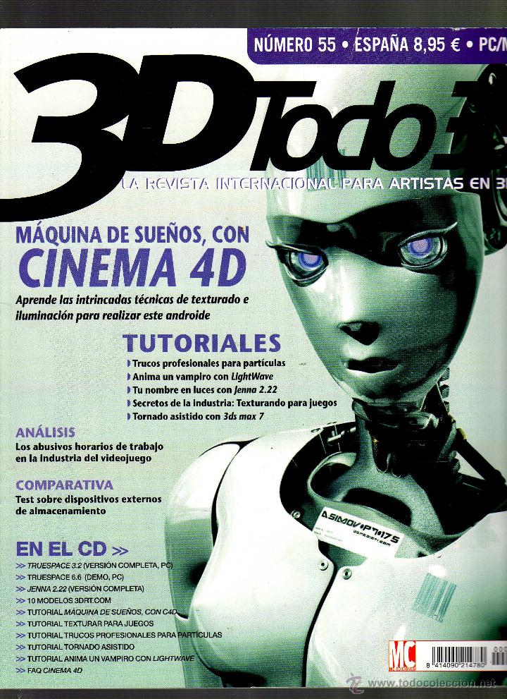Brinquedos antigos: REVISTA 3D TODO 3D N&ordm; 55 - a&ntilde;o 2005 - (84 P&aacute;ginas)