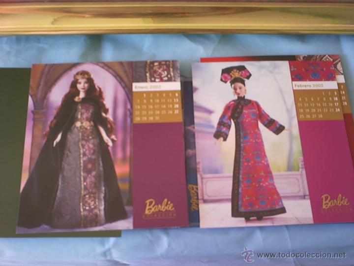Old Toys: CALENDARIO DE LA MU&Ntilde;ECA BARBIE A&Ntilde;O 2002, FOTO EN CADA MES.