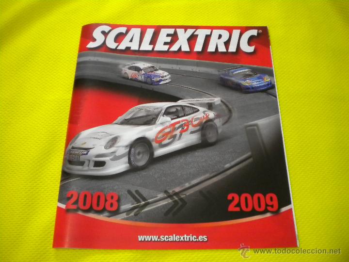 Brinquedos antigos: Cat&aacute;logo Scalextric 2.008 - 2.009