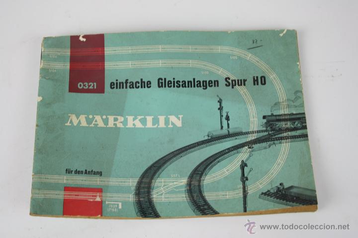 Old Toys: CAT&Aacute;LOGO MARKLIN - EINFACHE GLEISANLAGEN SPUR H0 - A&Ntilde;OS 60