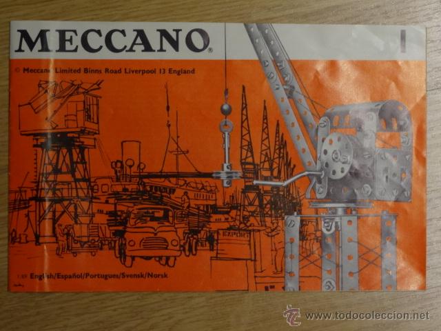 Brinquedos antigos: MECCANO 1 CATALOGO 1969
