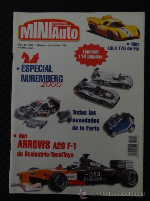 Brinquedos antigos: MINIAUTO NUM 43 ESPECIAL NUREMBERG 2000 MAY 2000