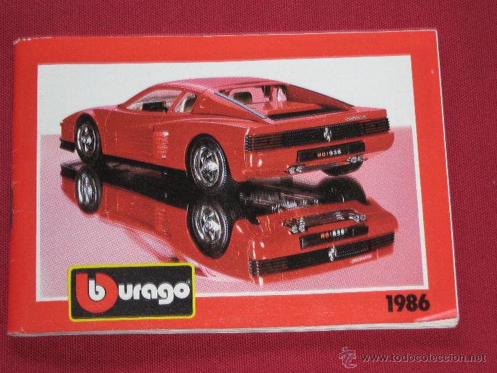 Juguetes antiguos: CATALOGO DE BURAGO DE 1986 - Foto 1