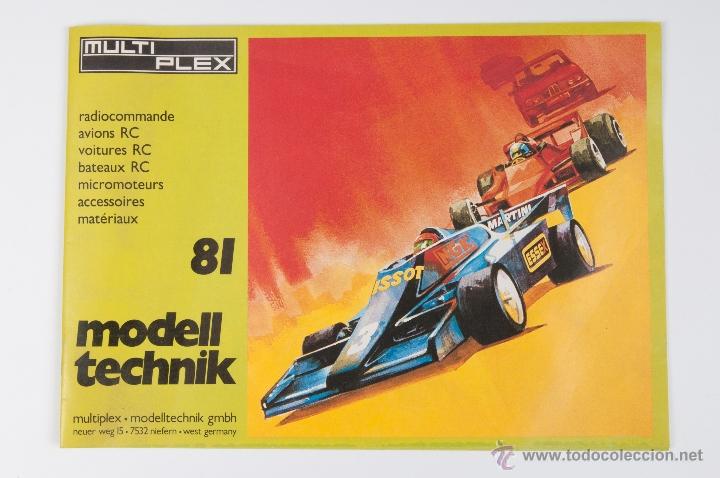 Juguetes antiguos: CATALOGO MULTI PLEX 81 MODELL TECHNIK, ESCRITO EN FRANCES - Foto 1
