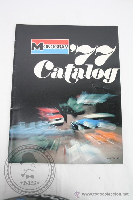 Old Toys: Catalogo Publicitario Monogram A&ntilde;o 1977 - Modelismo - Maquetas - Idioma Ingles