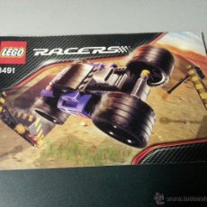 Juguetes antiguos: CATALOGO DE LEGO Nº 8491 RACERS